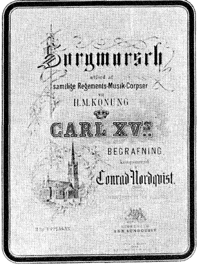 Karl XV:s Sorgmarsch av Conrad Nordqvist